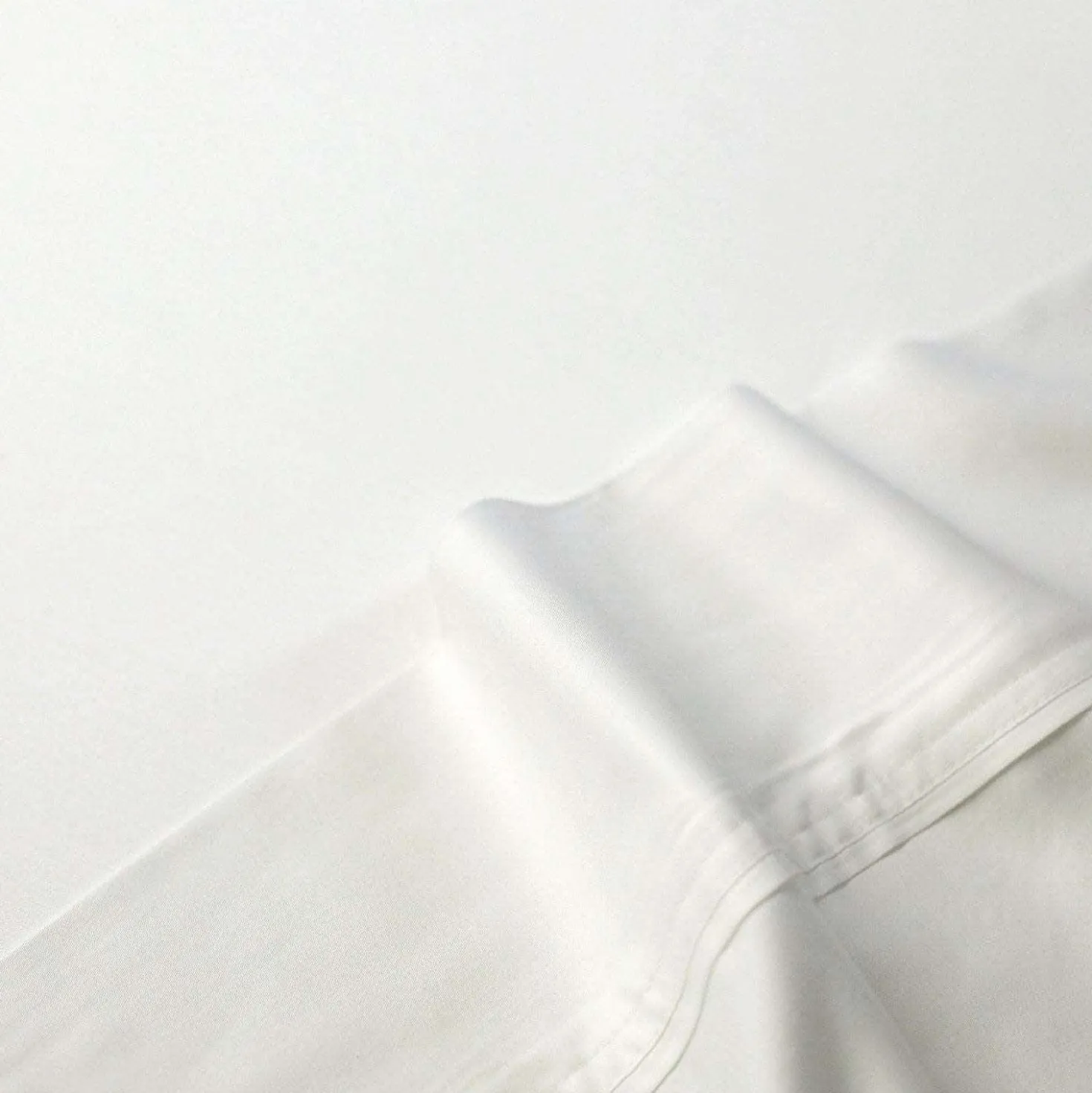 Ensemble de draps simple XL en bambou - blanc