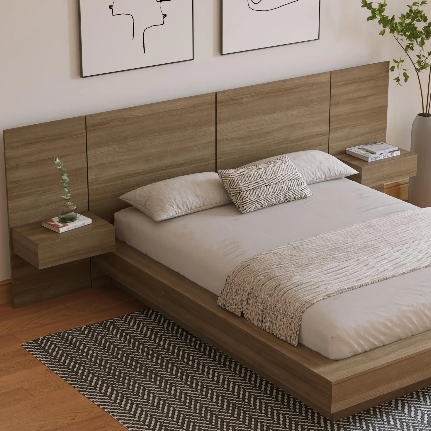 Ensemble grand lit (60") - 4 mcx - Nexera