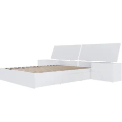 Ensemble grand lit avec rangement (60") - 4 mcx - Nexera