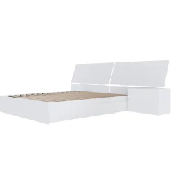 Ensemble grand lit avec rangement (60") - 3 mcx - Nexera