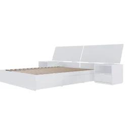 Ensemble grand lit avec rangement (60") - 4 mcx - Nexera