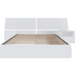 Ensemble grand lit avec rangement (60") - 3 mcx - Nexera