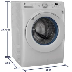 Ensemble laveuse et sécheuse, Chargement frontal