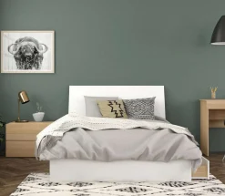 Ensemble lit double avec rangement (54") - 3mcx - Nexera