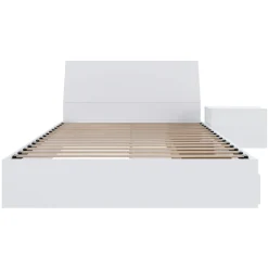 Ensemble lit double avec rangement (54") - 3mcx - Nexera