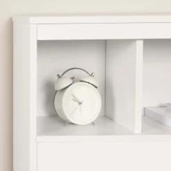 Ensemble lit simple avec rangement 3 tiroirs, tête de lit avec chargement USB et table de chevet (39