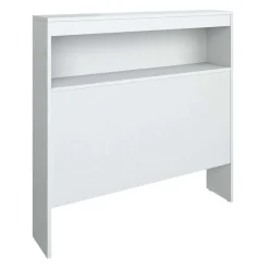 Ensemble lit simple avec rangement 3 tiroirs, tête de lit et commode (39