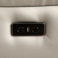 Fauteuil inclinable électrique en cuir véritable