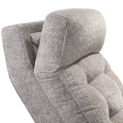 Fauteuil inclinable électrique berçant et pivotant avec appui-tête ajustable