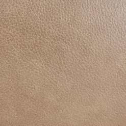 Fauteuil inclinable électrique en cuir avec appui-tête ajustable - taupe