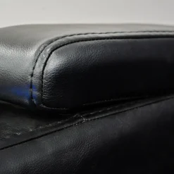 Fauteuil inclinable électrique avec rangement, porte-gobelets et éclairage DEL - noir