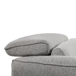 Fauteuil électrique inclinable avec appui-tête ajustable - tissu