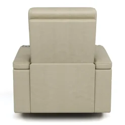 Fauteuil modulaire électrique inclinable avec massage, chaleur et porte-gobelets rétractables