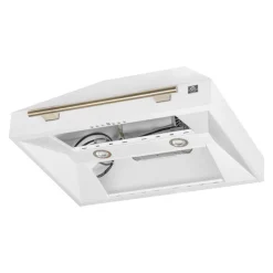 FORNO Hotte murale 30po Cheminée Blanc 30