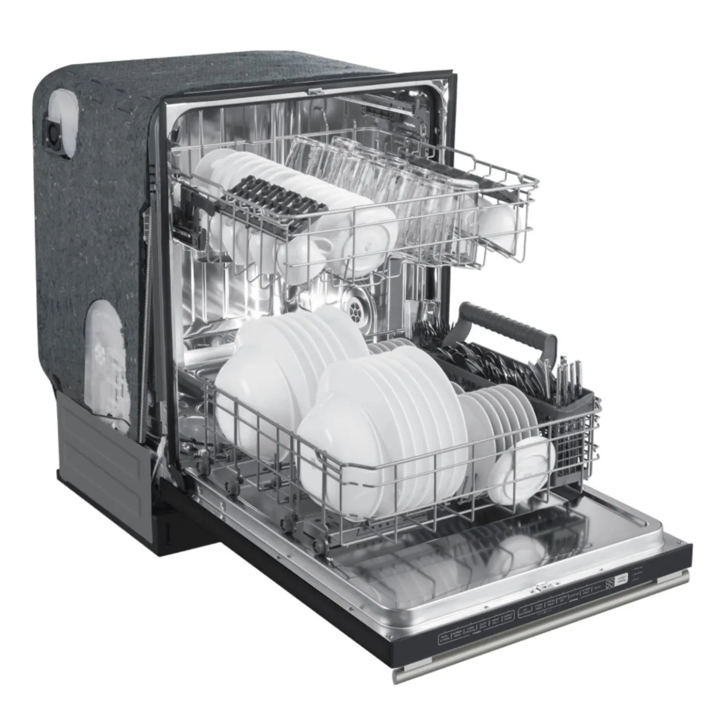 FORNO Lave-vaisselle Encastré Noir 24" 49dB - FDWBI8067-24