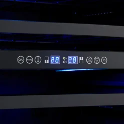 FORNO Refroidisseur à vin double zone 24