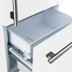 FORNO Réfrigerateur 17,2 pi3 31 po Blanc Congélateur en bas - FFFFD1785-31