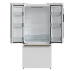 FORNO Réfrigérateur 17,5 pi3 30 po Blanc Portes françaises - FFFFD1974-31