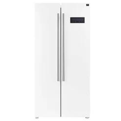 FORNO Réfrigérateur 15,6 pi3 33 po Blanc Côte à côte - FFRBI1805-33