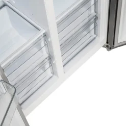 FORNO Réfrigérateur 15,6 pi3 33 po Inox Côte à côte - FFRBI1805-33