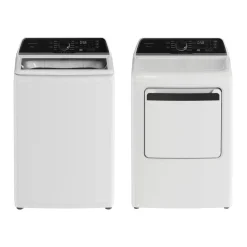 FRIGIDAIRE Ensemble laveuse sécheuse, Blanc, Chargement par le haut