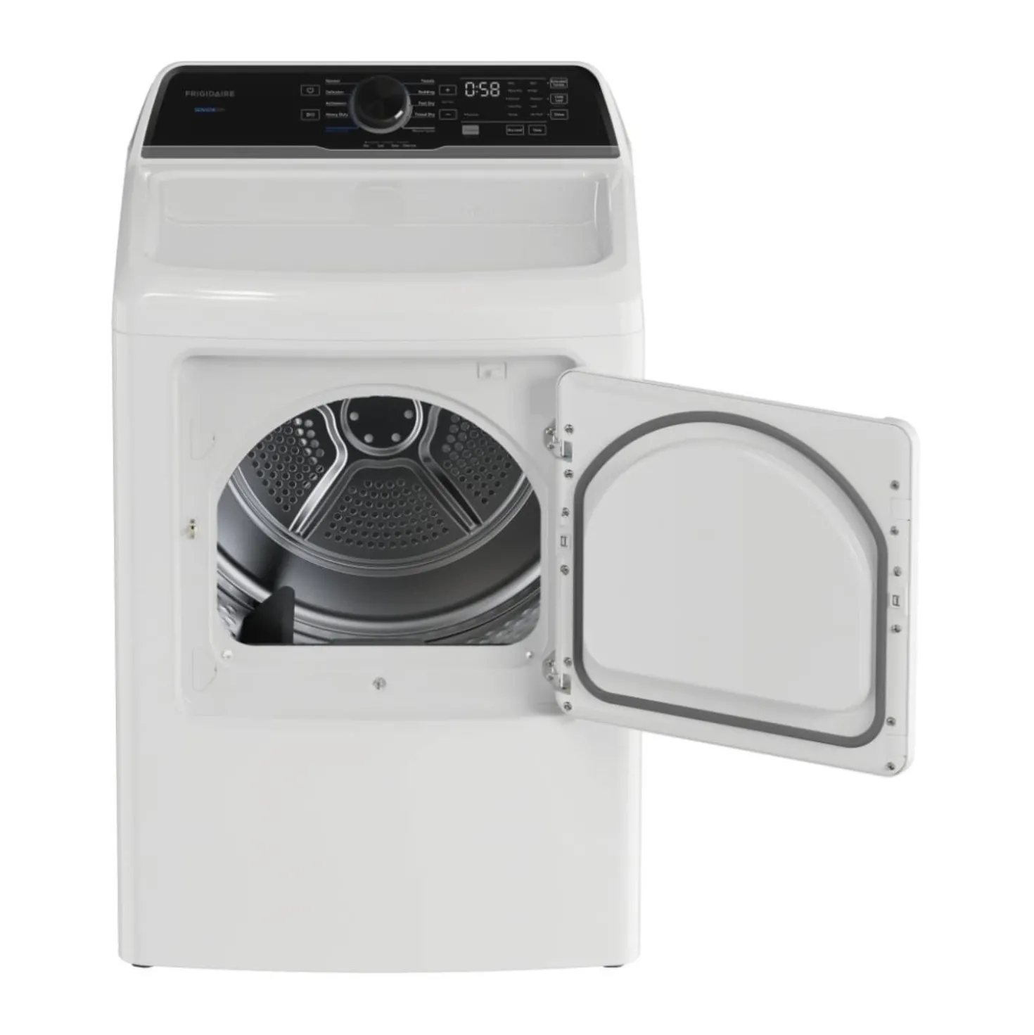 FRIGIDAIRE Ensemble laveuse sécheuse, Blanc, Chargement par le haut