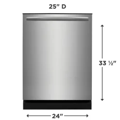 FRIGIDAIRE GALLERY Lave-vaisselle Encastré Inox 24