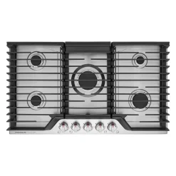 FRIGIDAIRE GALLERY Plaque de cuissonInox 36" Gaz Inox - GCCG3648AS