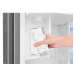 FRIGIDAIRE GALLERY Réfrigérateur 28,8 pi3 36 po Inox Congélateur en bas, Portes françaises - GRFN2853AF