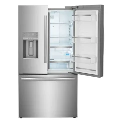 FRIGIDAIRE GALLERY Réfrigérateur 22,6 pi3 36 po Inox Congélateur en bas, Portes françaises - GRFC2353AF