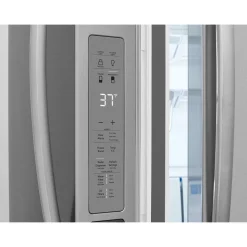 FRIGIDAIRE GALLERY Réfrigérateur 27,2 pi3 36 po Inox Congélateur en bas, Portes françaises - GRMN2872AF