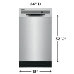 FRIGIDAIRE Lave-vaisselle Encastré Inox 18