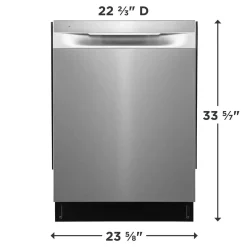 FRIGIDAIRE Lave-vaisselle Encastré Inox 24