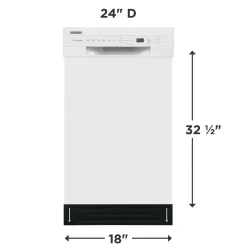FRIGIDAIRE Lave-vaisselle Encastré Blanc 18