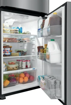 FRIGIDAIRE Réfrigérateur 20 pi3 30 po Inox Congélateur en haut - FFTR2045VS
