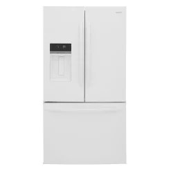 FRIGIDAIRE Réfrigérateur 27,8 pi3 36 po Blanc Congélateur en bas, Portes françaises - FRFS2823AW