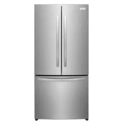 FRIGIDAIRE Réfrigérateur 17,6 pi3 32 po Inox Congélateur en bas, Portes françaises - FRFG1723AV