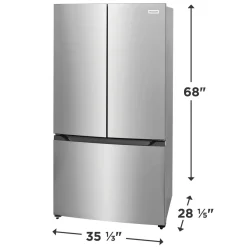 FRIGIDAIRE Réfrigérateur 19.8 pi3 36 po Inox Portes françaises - FRFG2011AV