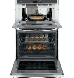 GE Combiné four - micro-ondes encastré 30 po Acier inoxydable29.75