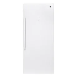 GE Congélateur 21 pi3, Blanc, Vertical, 33" - FUF21DLRWW
