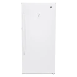 GE Congélateur 14 pi3, Blanc, Vertical, 28.5" - FUF14DLRWW