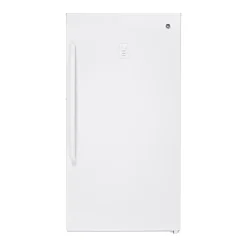 GE Congélateur 17 pi3, Blanc, Vertical, 33" - FUF17DLRWW