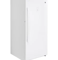 GE Congélateur 14 pi3, Blanc, Vertical, 30