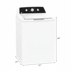 GE Ensemble laveuse sécheuse, Blanc, Chargement par le haut