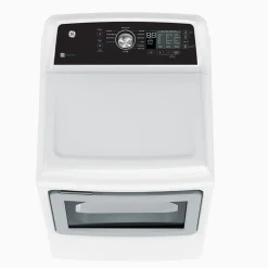 GE Ensemble laveuse sécheuse, Blanc, Chargement par le haut