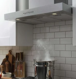 GE Hotte Cheminée Acier inoxydable 30