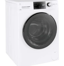 GE Laveuse Chargement frontal Blanc 24''- GFW148SSMWW