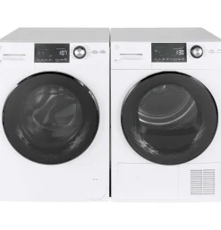 GE Laveuse Chargement frontal Blanc 24''- GFW148SSMWW