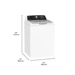 GE Laveuse Chargement par le haut Blanc 27