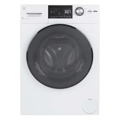 GE Laveuse sécheuse 2 en 1, Blanc, 24'', Chargement frontal - GFQ14ESSNWW
